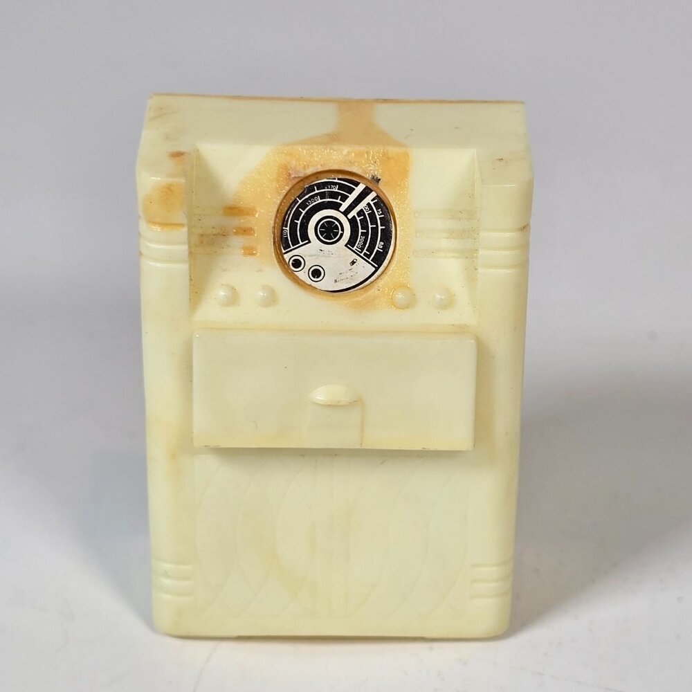 Renwal Doll House Furniture Radio Record Player Vintage Dollhouse Accessory